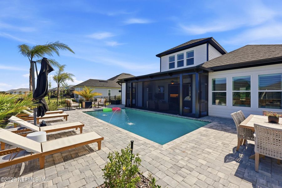 Exterior details and patio area of a home in , St. Augustine (Image 24).