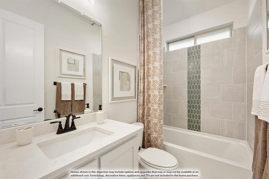 Furnished interior view inside a new home in Liberty, Melissa (Image 12).