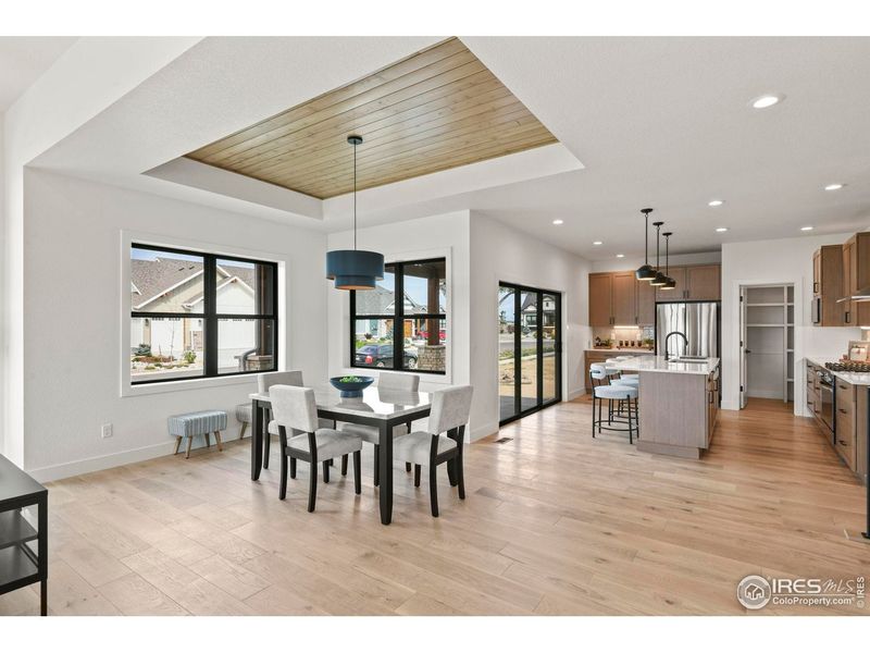 Furnished interior view inside a new home in , Berthoud (Image 17).