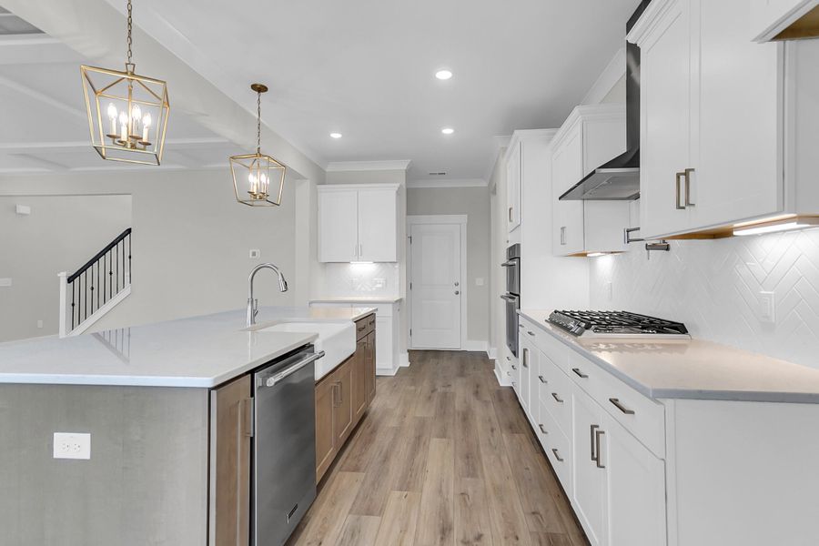 Furnished interior view inside a new home in , Summerville (Image 10).