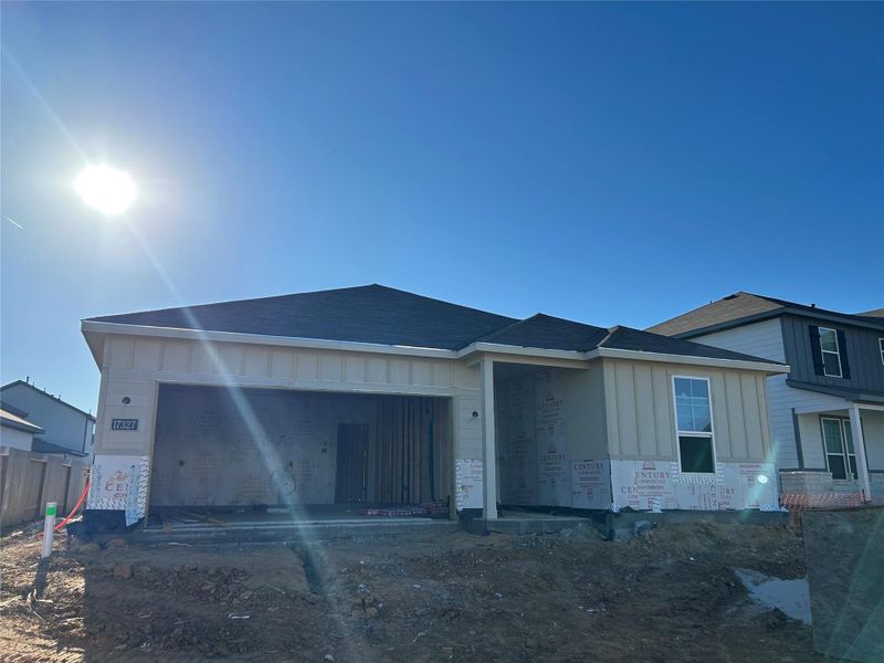 In-progress construction of a new home in Paloma at Sanford Farms, Waller, TX (Image 19).