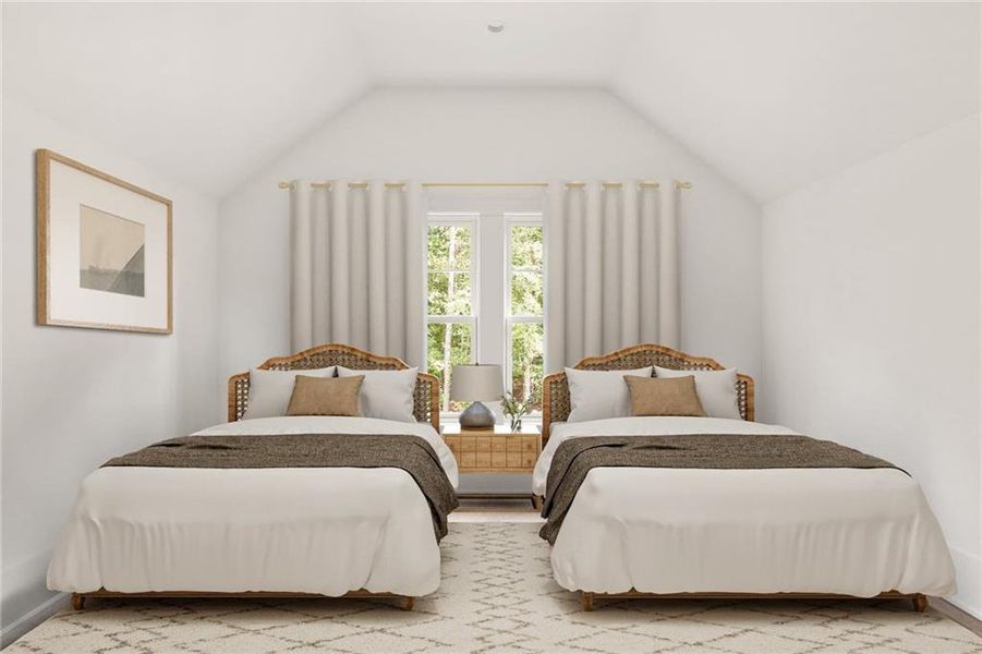 Furnished interior view inside a new home in , Chattahoochee Hills (Image 15).
