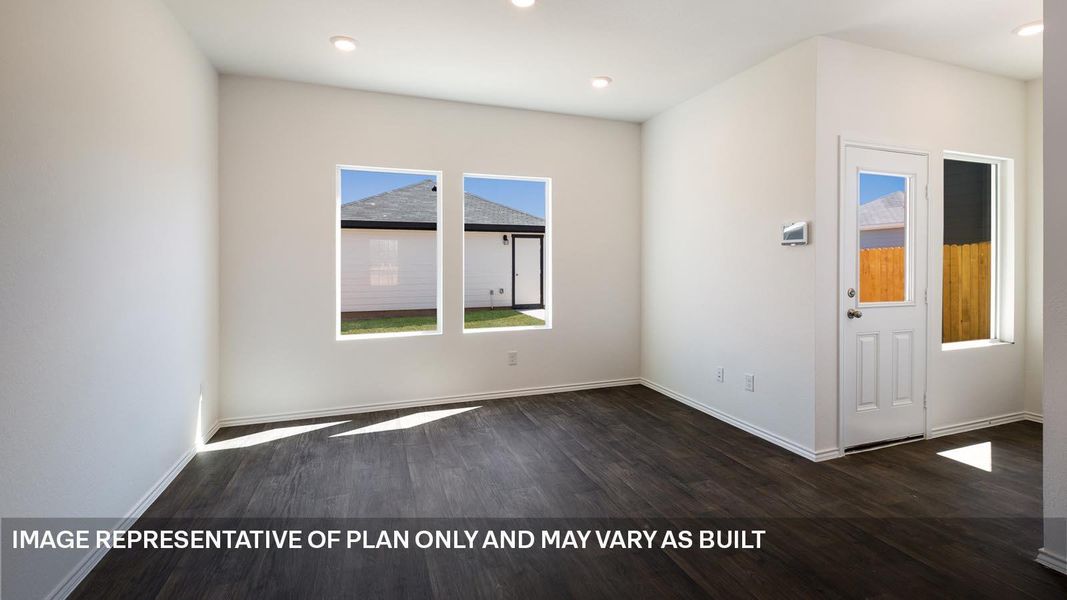 Spacious, unfurnished interior of a new home in Valverde, Bastrop (Image 15).