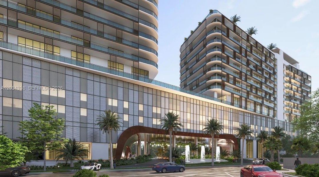 Condo located in Miami, FL showcasing its design and architecture (Image 9).