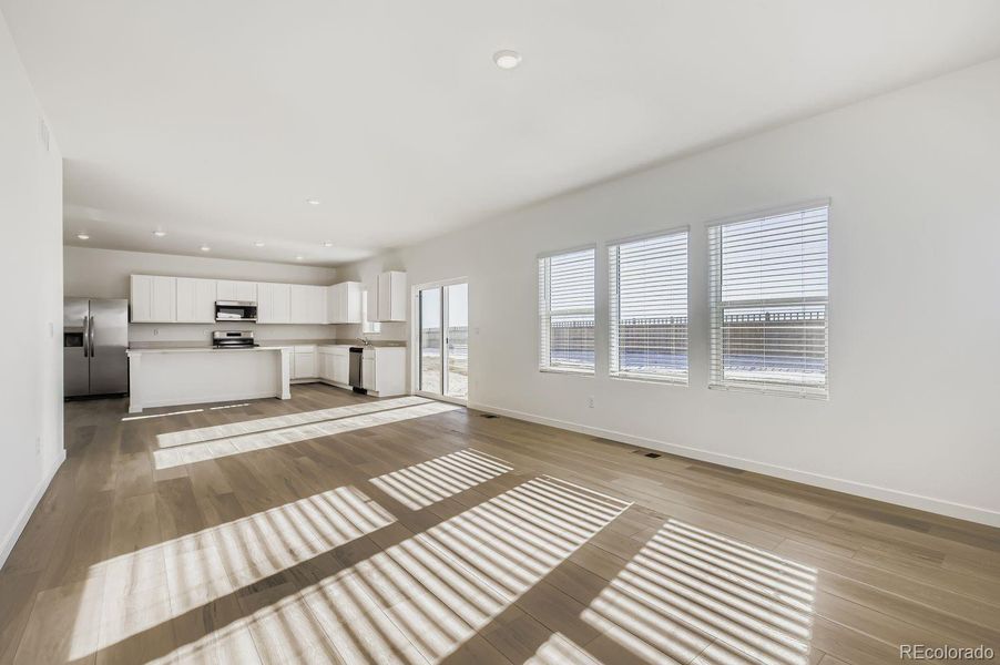 Spacious, unfurnished interior of a new home in Ledge Rock: The Camden Collection, Johnstown (Image 9).