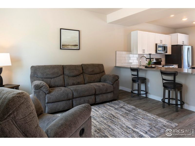 Furnished interior view inside a new home in , Wray (Image 5).