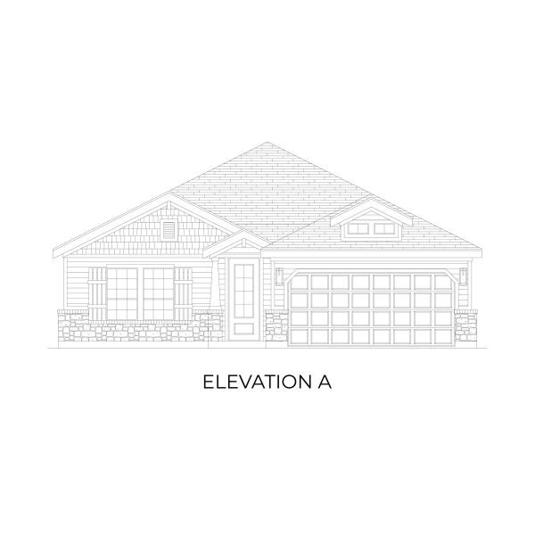 Representative rendering of the exterior for the McKinley F by First Texas Homes (Image 1). Representative rendering of the exterior for the McKinley F by First Texas Homes (Image 1).