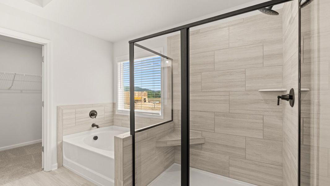 Furnished interior view inside a new home in Thalley Creek Estates, Cumming (Image 10).