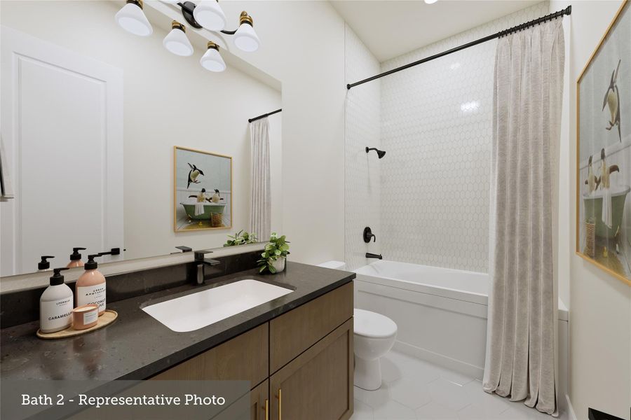 Furnished interior view inside a new home in , Texas City (Image 4).
