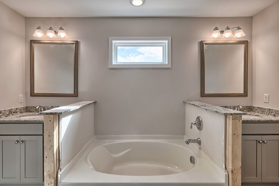 Representative furnished interior of a home built from the Devereaux II by Great Southern Homes in Beach Forest, Sumter (Image 14). Representative furnished interior of a home built from the Devereaux II by Great Southern Homes in Beach Forest, Sumter (Image 14).