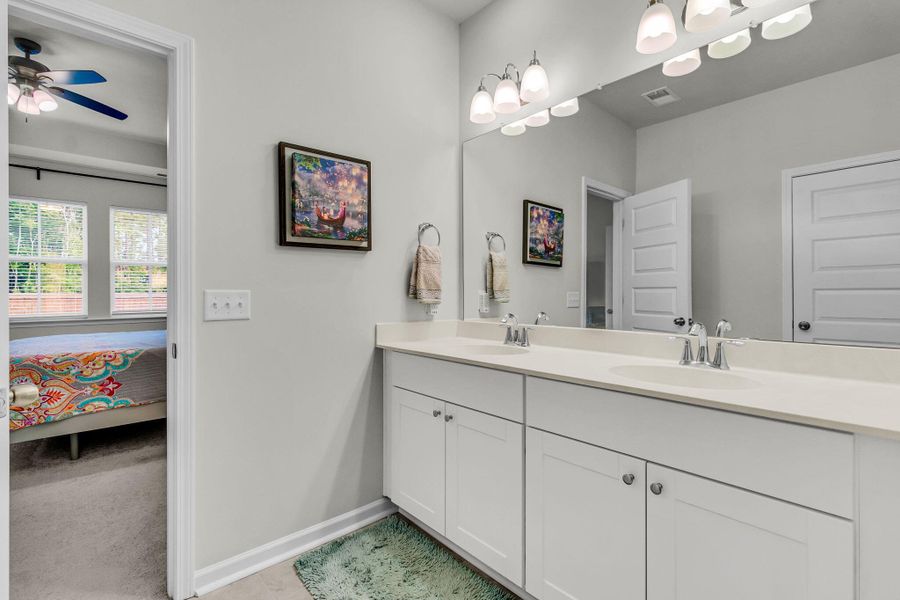 Furnished interior view inside a new home in Heron's Walk at Summers Corner, Summerville (Image 19).