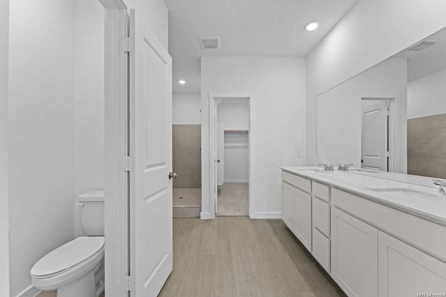 Furnished interior view inside a new home in Hightop Ridge, Converse (Image 7).