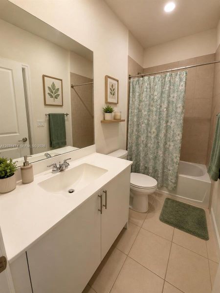 Furnished interior view inside a new home in , Homestead (Image 6). Furnished interior view inside a new home in , Homestead (Image 6).