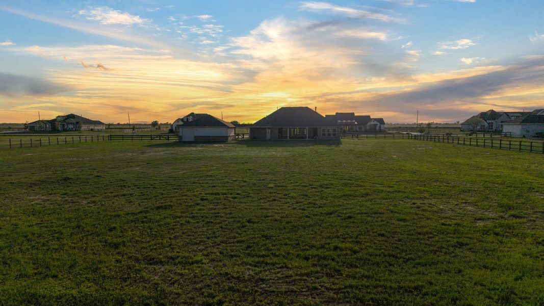 Stunning sunsets await you...