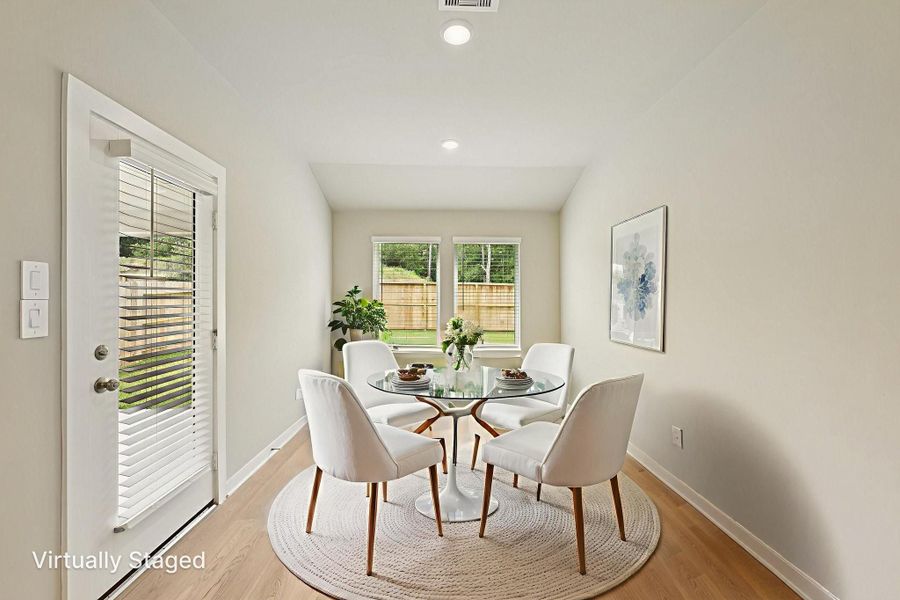 Photo is not of the actual home but is an inspirational photo of builder’s model home and may depict options, furnishings, and/or decorator features that are not included.