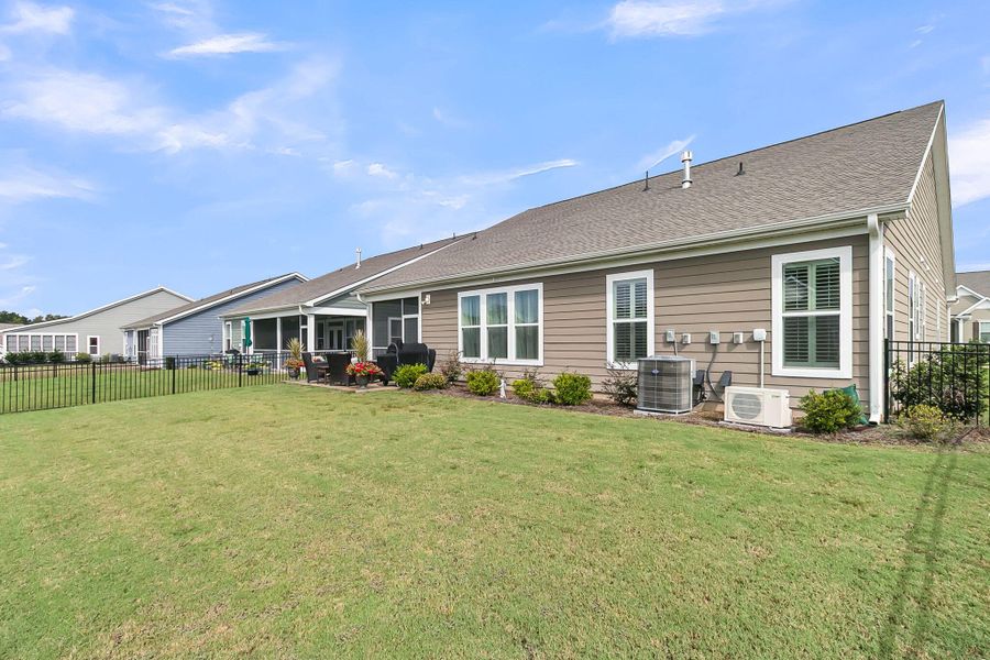 Exterior details and patio area of a home in , Summerville (Image 22).