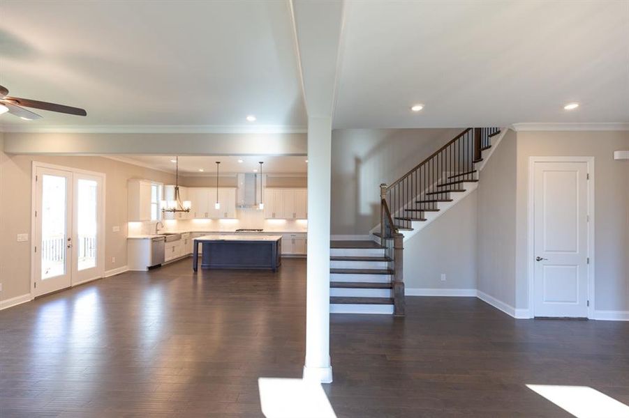 Spacious, unfurnished interior of a new home in Waterhaven, Cumming (Image 28).