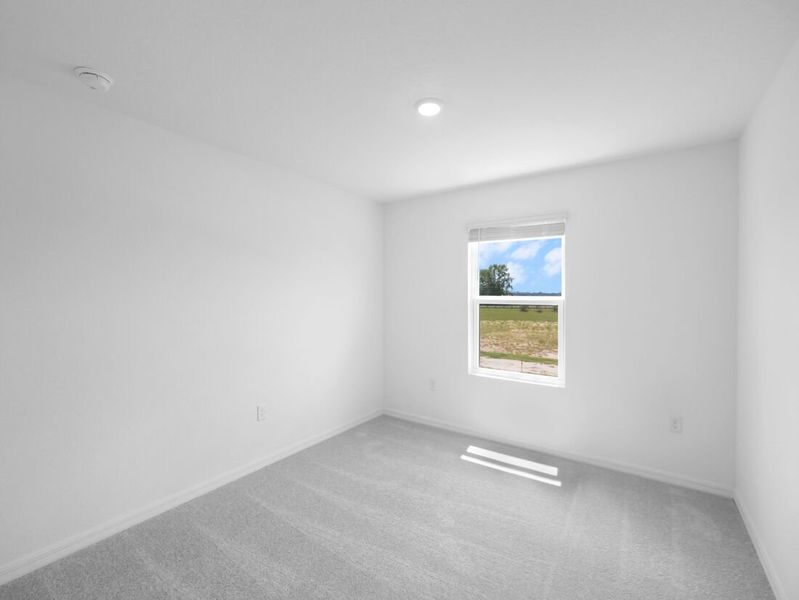 Spacious, unfurnished interior of a new home in Waterstone, Groveland (Image 23).