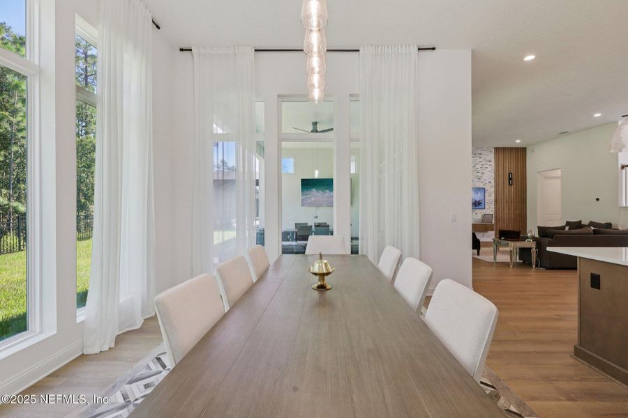 Furnished interior view inside a new home in Tamaya, Jacksonville (Image 48). Furnished interior view inside a new home in Tamaya, Jacksonville (Image 48).