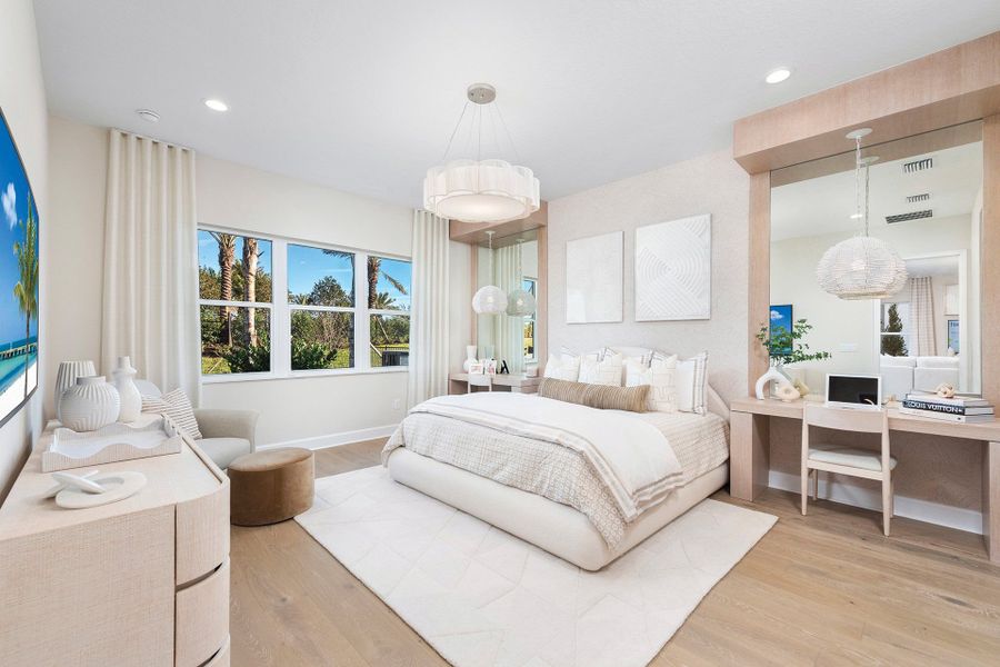 Representative furnished interior of a home built from the Elena by GL Homes in Valencia Ridge, Wesley Chapel (Image 6). Representative furnished interior of a home built from the Elena by GL Homes in Valencia Ridge, Wesley Chapel (Image 6).