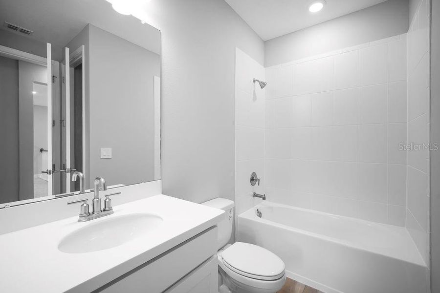 Furnished interior view inside a new home in Timber Ridge, Plant City (Image 14).