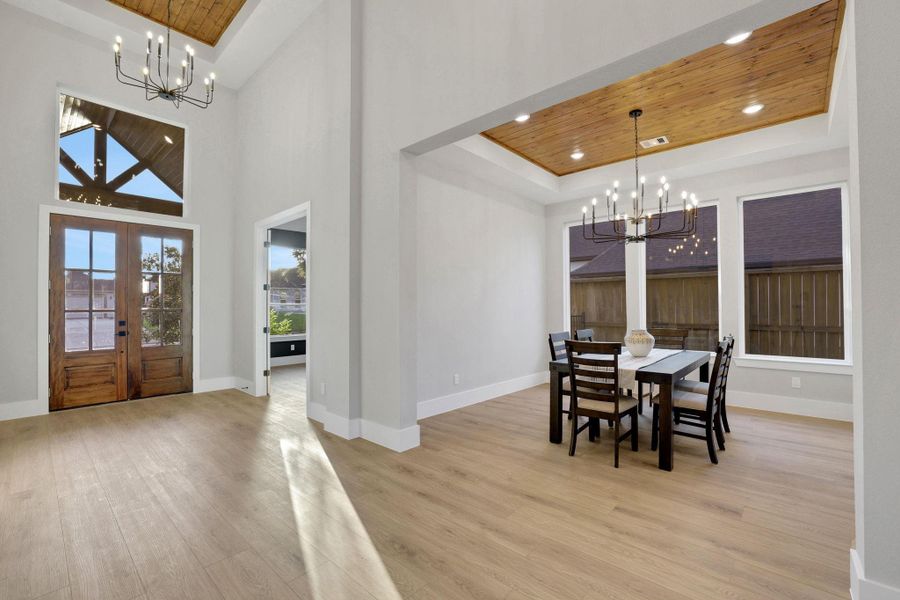 Furnished interior view inside a new home in , Montgomery (Image 18).