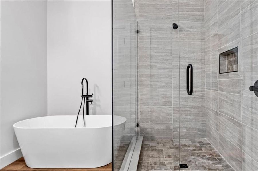 Furnished interior view inside a new home in , Ellijay (Image 7).