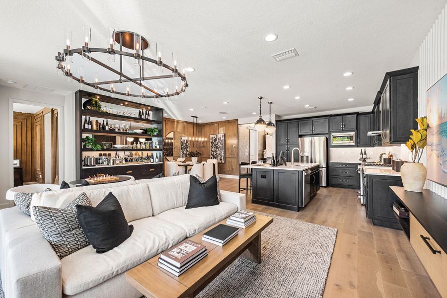 Representative furnished interior of a home built from the Ibis by GL Homes in Valencia Ridge (55+), Wesley Chapel (Image 9).