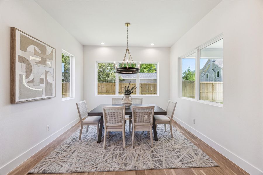 Furnished interior view inside a new home in , Houston (Image 14). Furnished interior view inside a new home in , Houston (Image 14).