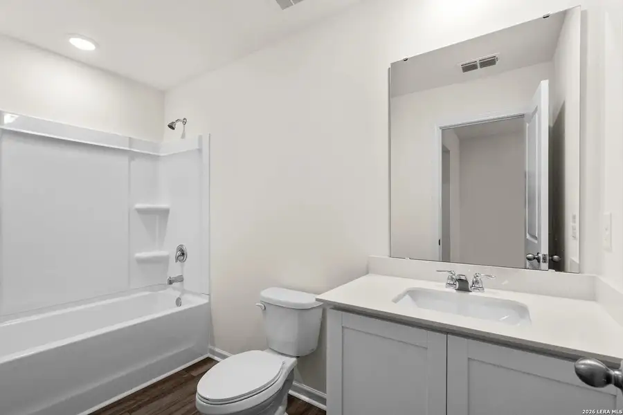 Furnished interior view inside a new home in Sutton Farms, San Antonio (Image 6).