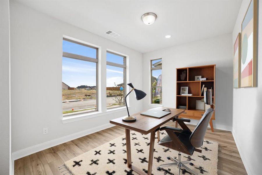 Furnished interior view inside a new home in Talia – Cottage Series, Mesquite (Image 5).