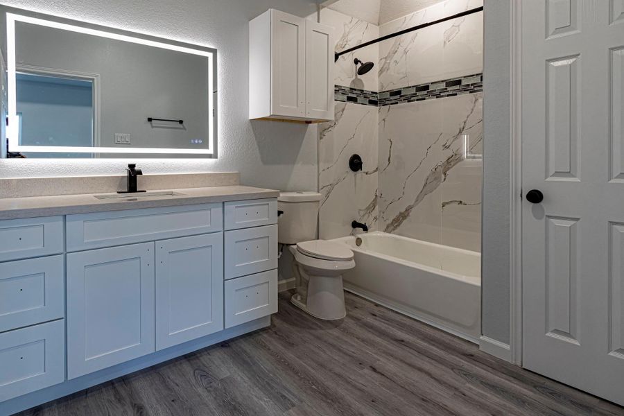 Furnished interior view inside a new home in , Livingston (Image 8). Furnished interior view inside a new home in , Livingston (Image 8).