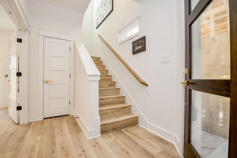 Furnished interior view inside a new home in , Houston (Image 4).