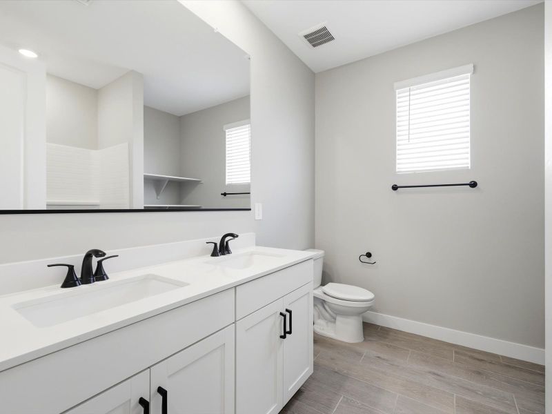 Furnished interior view inside a new home in Abel Ranch Reserve Series, Goodyear (Image 9).
