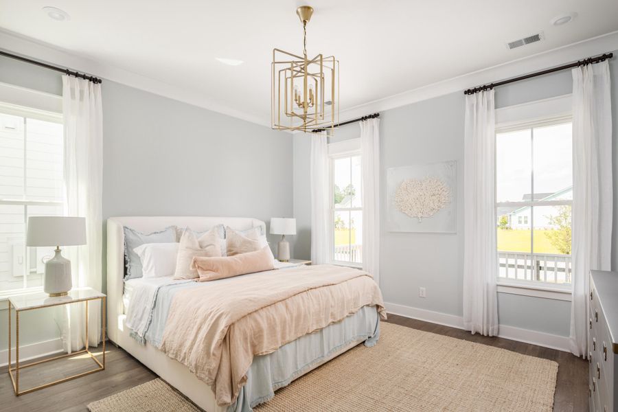 Furnished interior view inside a new home in Heron's Walk at Summers Corner: Row Collection, Summerville (Image 10).