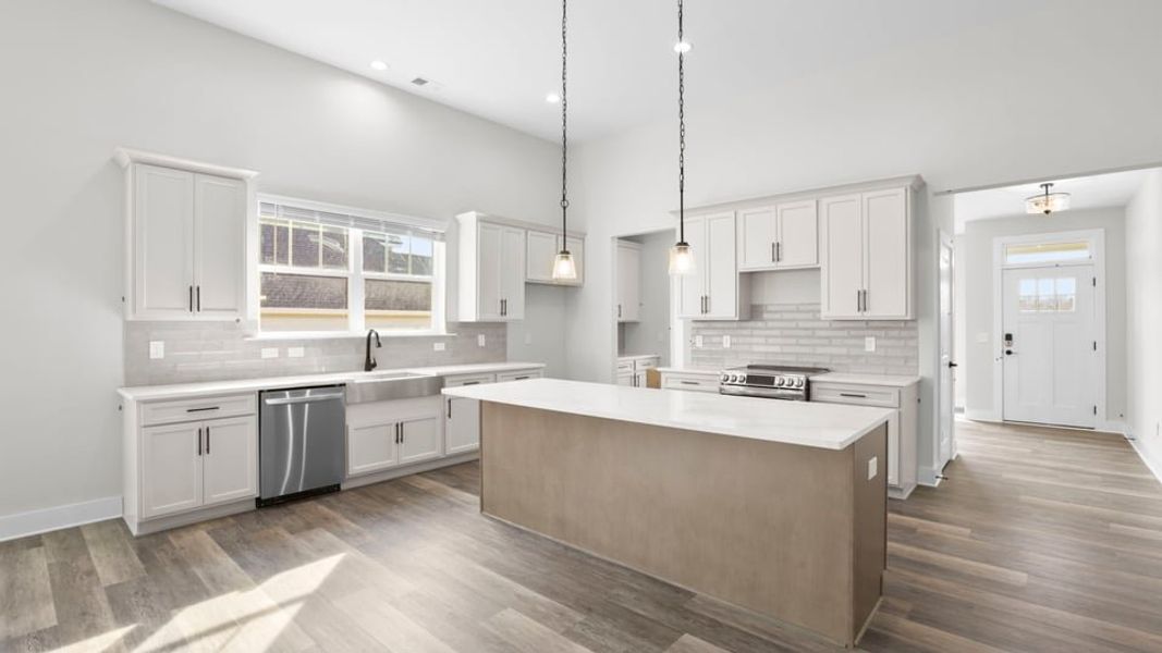 Furnished interior view inside a new home in Arrowood Acres, Enoree (Image 7). Furnished interior view inside a new home in Arrowood Acres, Enoree (Image 7).