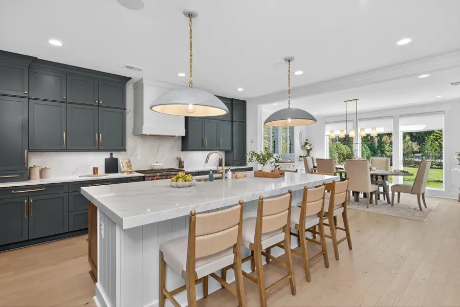 Representative furnished interior of a home built from the Laguna Sur by Classica Homes in Enclave at McKee, Charlotte (Image 36).