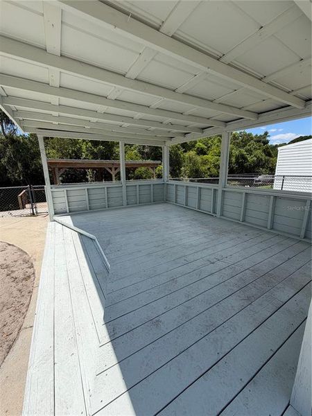 Exterior details and patio area of a home in , Leesburg (Image 19).