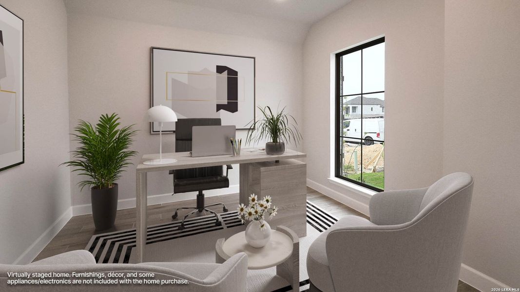 Furnished interior view inside a new home in Mayfair, New Braunfels (Image 7).