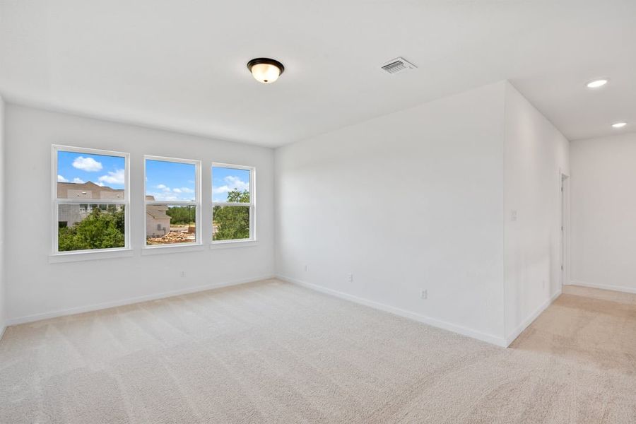 Spacious, unfurnished interior of a new home in Arbor Collection At Wolf Ranch, Georgetown (Image 34).