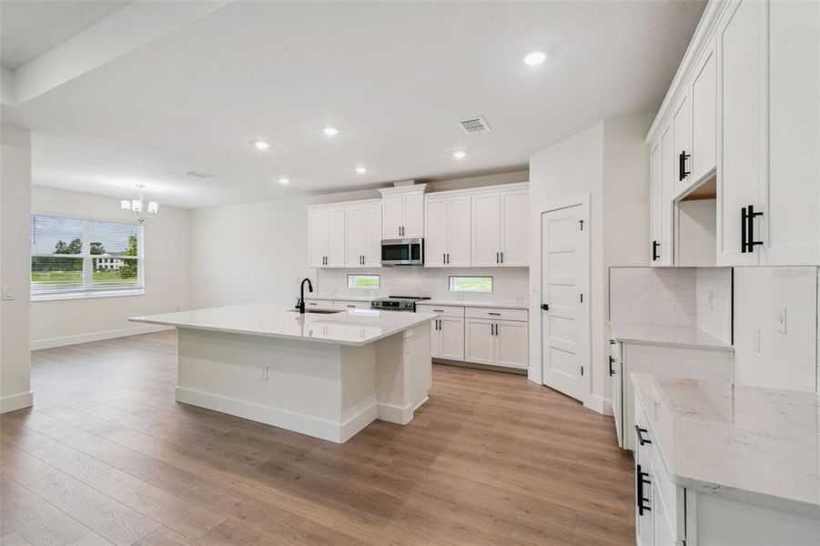 Furnished interior view inside a new home in Hidden Ridge, New Port Richey (Image 35). Furnished interior view inside a new home in Hidden Ridge, New Port Richey (Image 35).