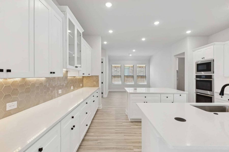 Furnished interior view inside a new home in Westside Preserve, Midlothian (Image 9).