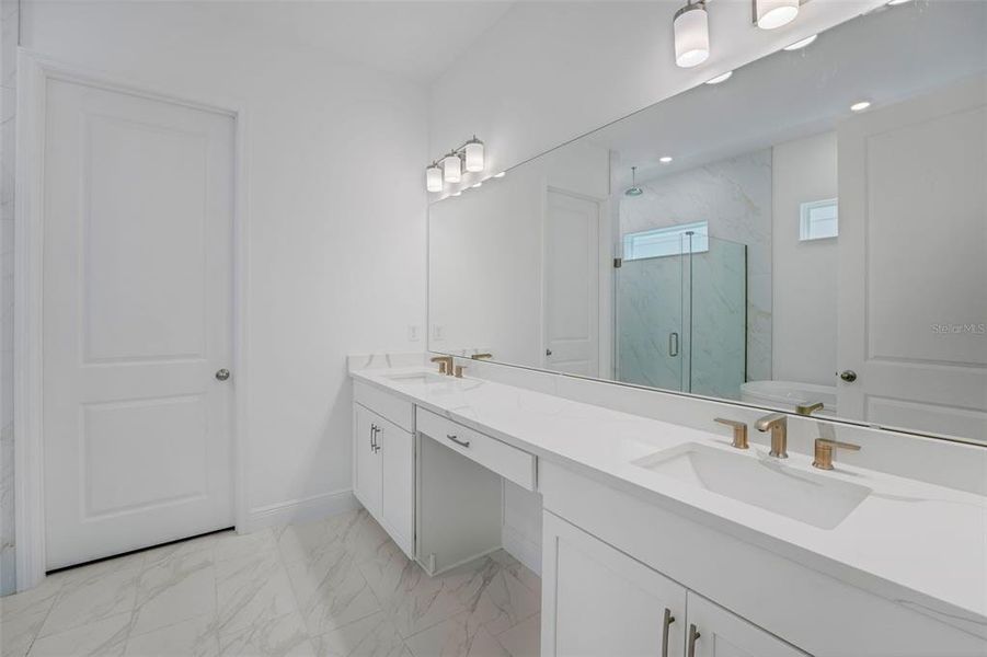 Furnished interior view inside a new home in Palms at Windermere, Windermere (Image 11).