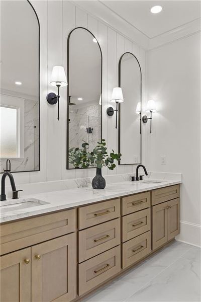 Furnished interior view inside a new home in , Dacula (Image 47).