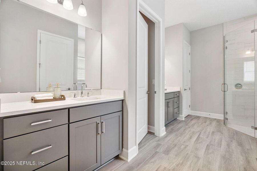 Furnished interior view inside a new home in Palm Crest AT Seabrook, Ponte Vedra (Image 13).