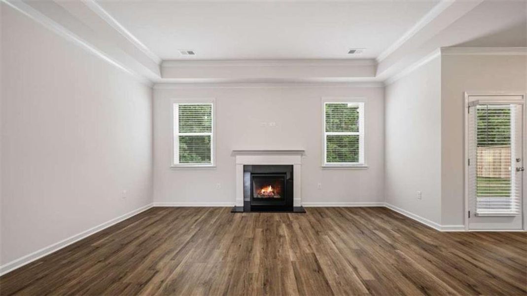 Spacious, unfurnished interior of a new home in Independence, Loganville (Image 28). Spacious, unfurnished interior of a new home in Independence, Loganville (Image 28).