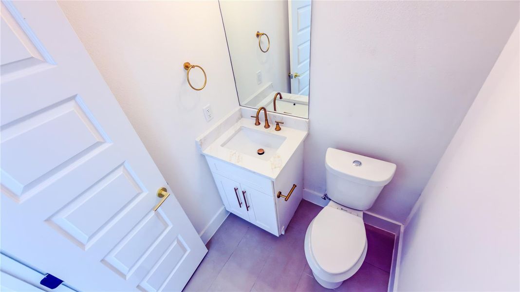 Half bathroom