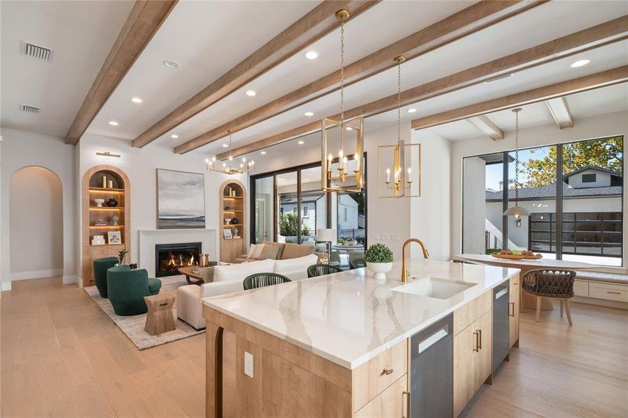Furnished interior view inside a new home in , Winter Park (Image 11).