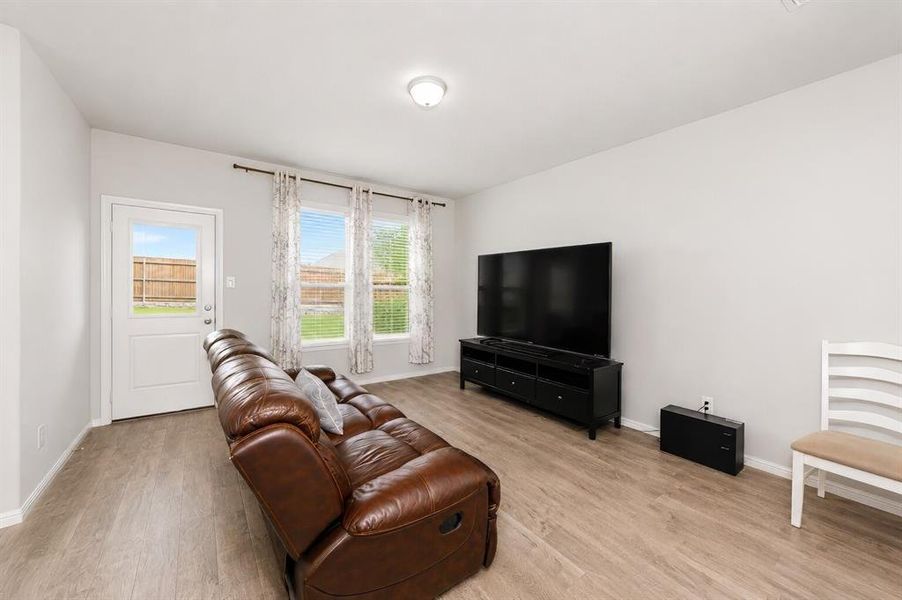 Furnished interior view inside a new home in Springhill South, Boyd (Image 9).