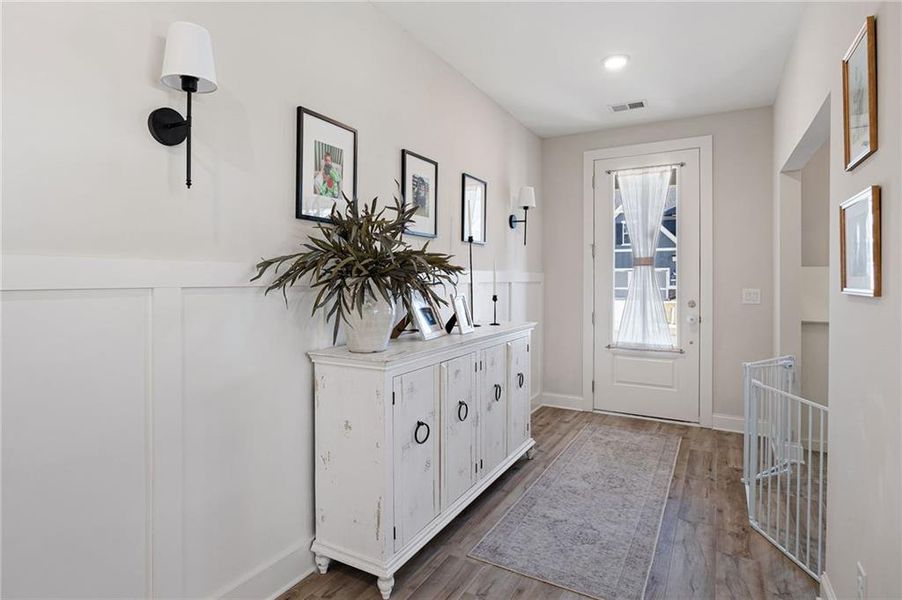 Furnished interior view inside a new home in NorthFarm at NatureWalk, Dallas (Image 5).